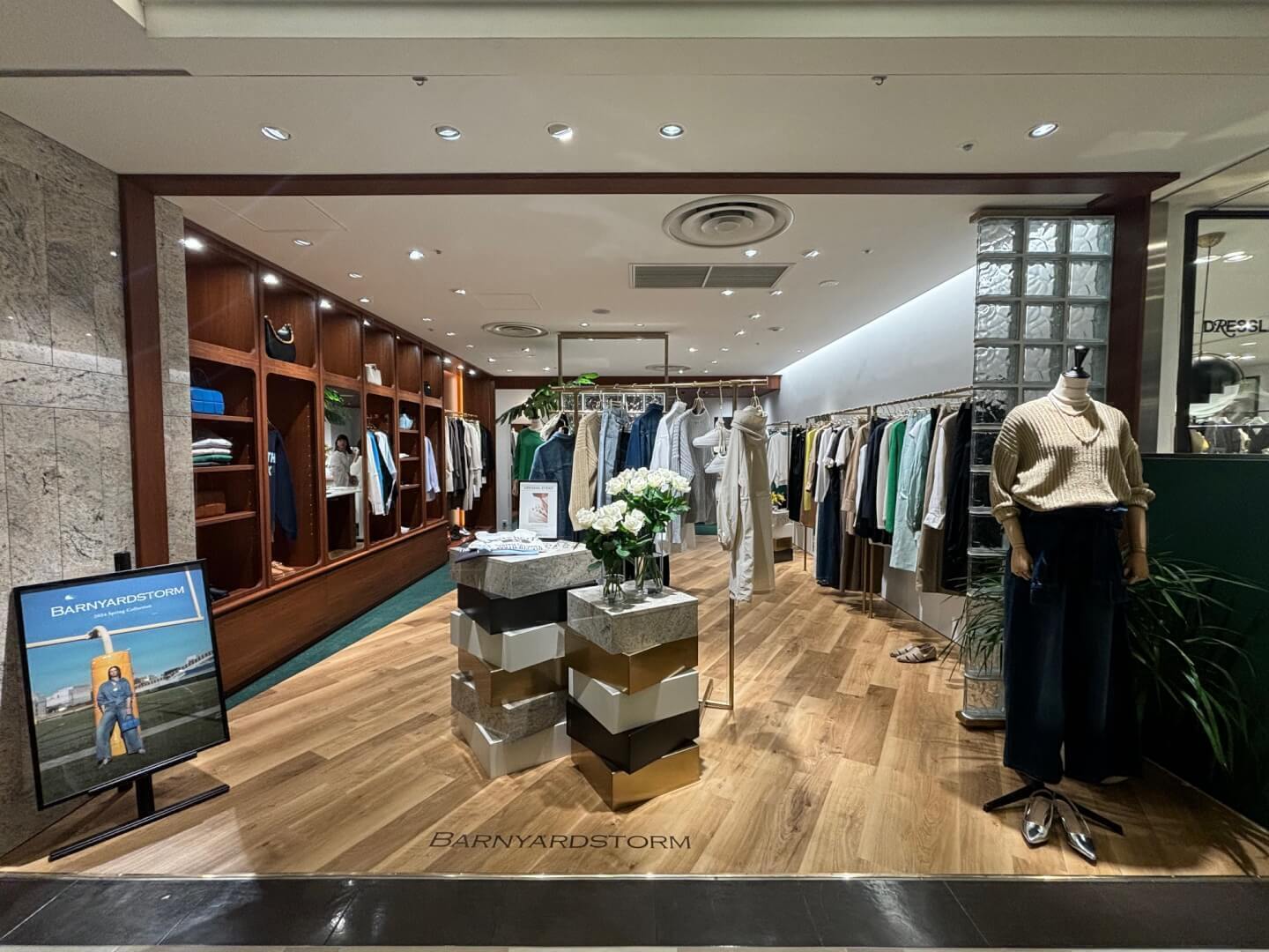 【BARNYARDSTORM日本橋髙島屋】販売員・アルバイト時短勤務OK！