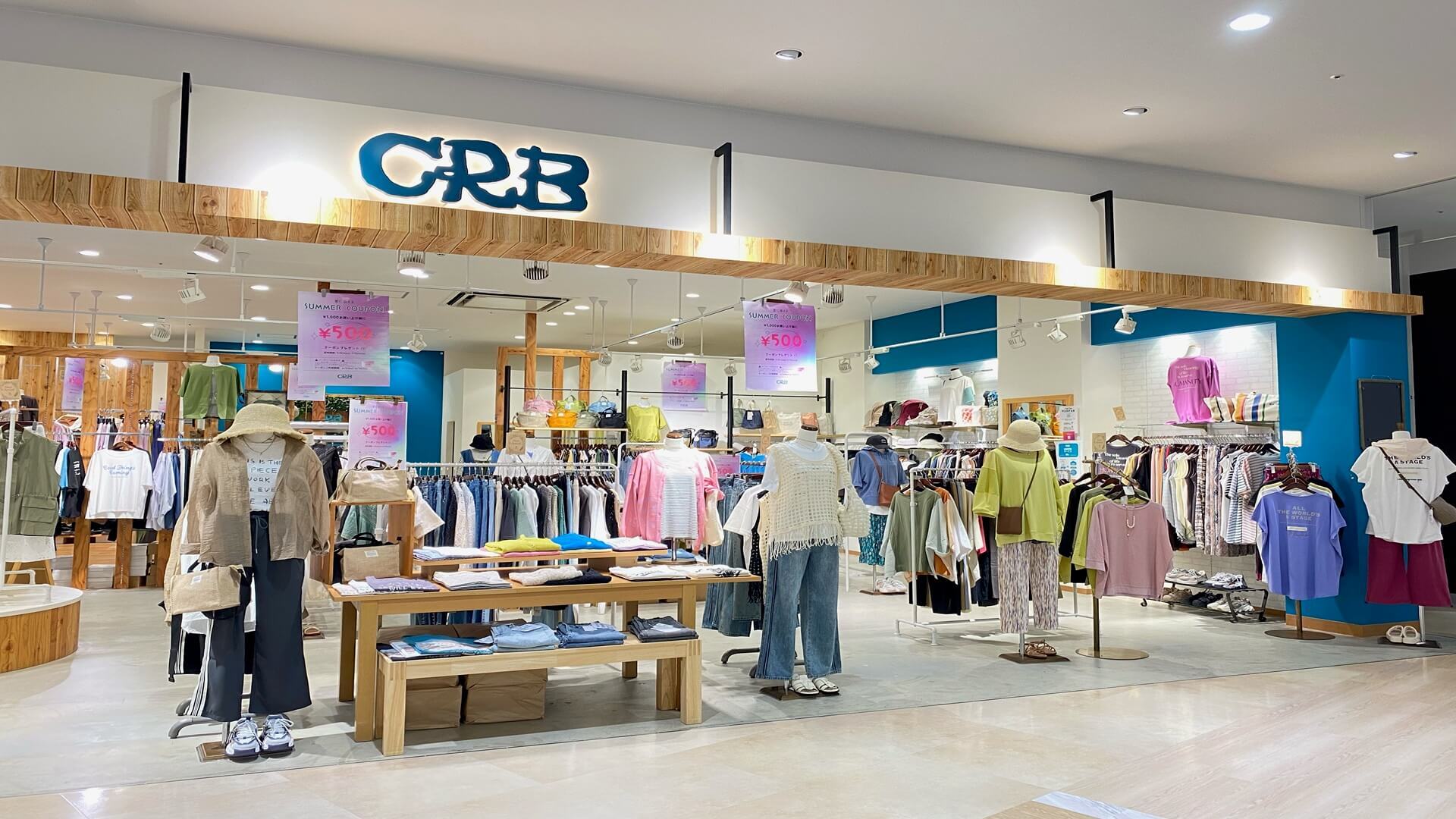 【お祝い金5万円】9月開始／CRB／アパレル、雑貨販売／週2日～