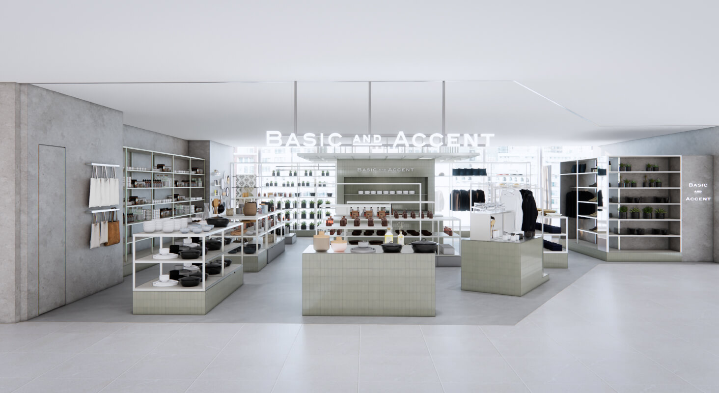 【契約社員】BASIC AND ACCENT／販売オープニングスタッフ募集！