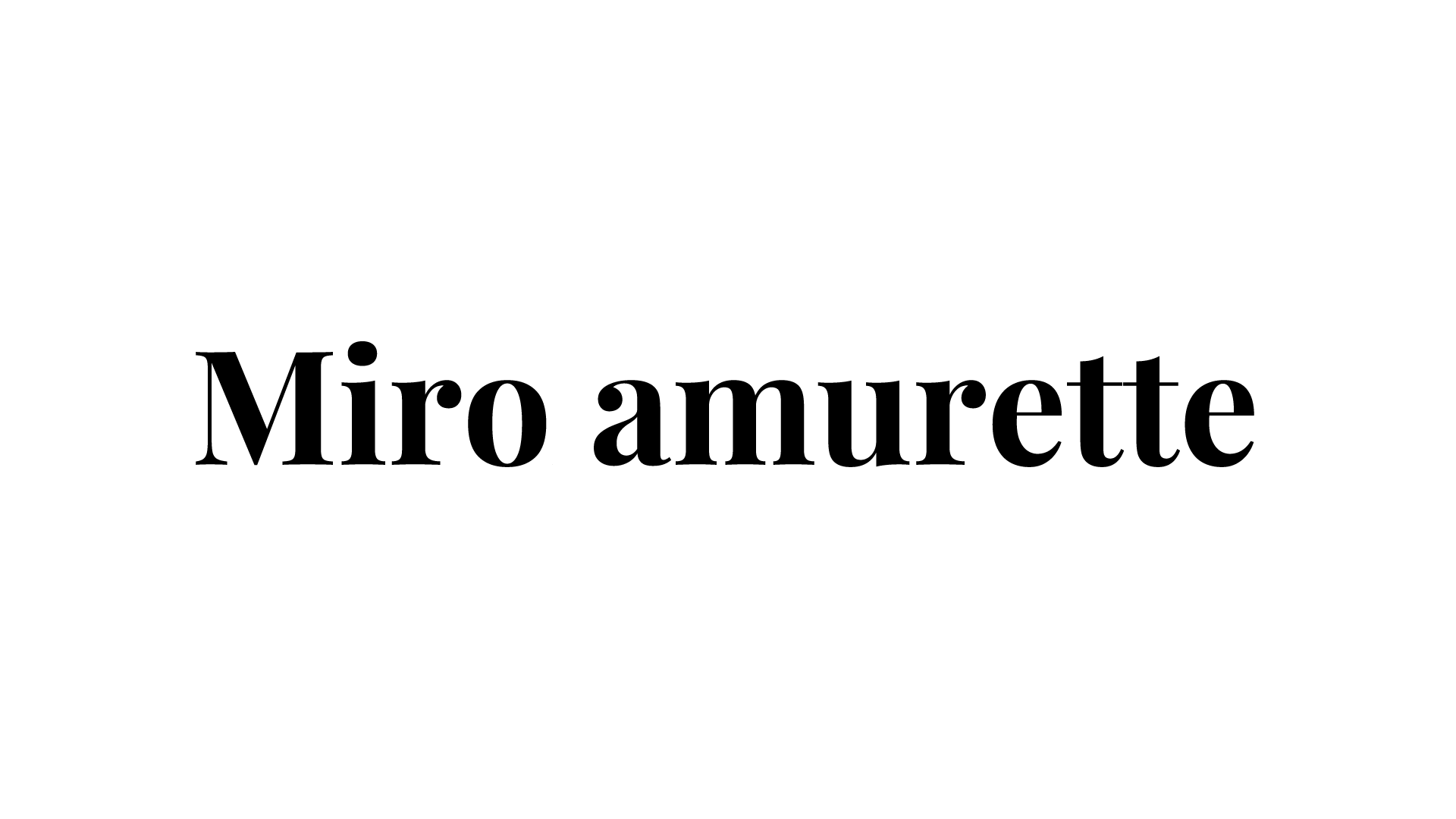 店舗開発担当者 SNS発D2Cブランド<Miro amurette>のカバー写真