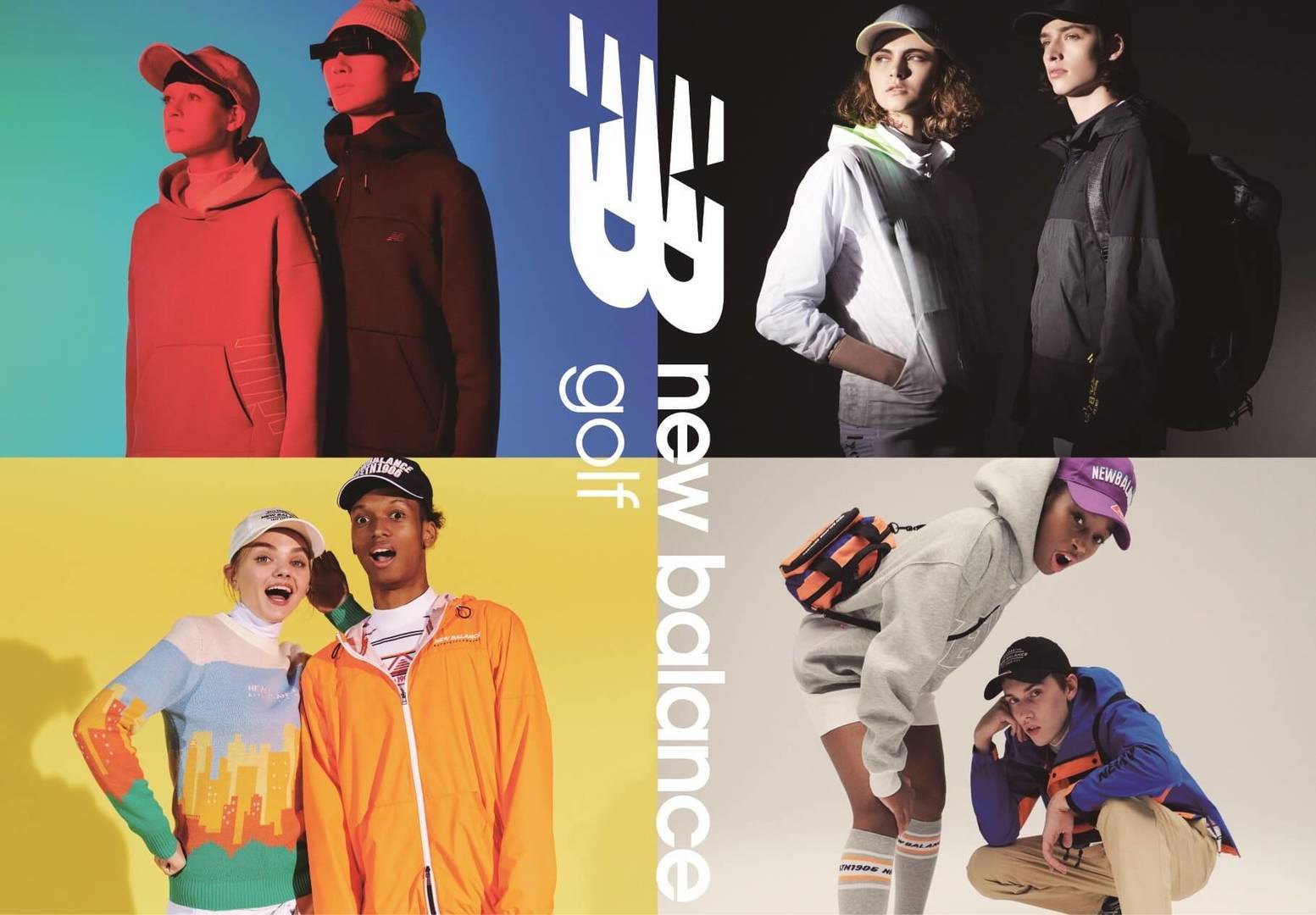 new balance golf/ニューバランスゴルフ/オープニングスタッフのカバー写真