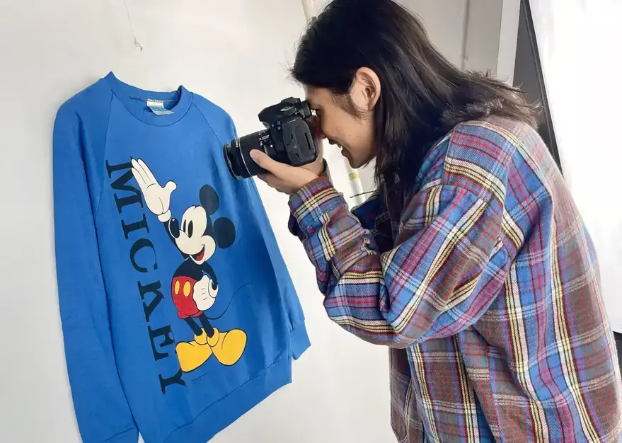 古着屋JAMECサイト商品準備（検品・撮影計測・入力）｜社販あり未経験歓迎｜大阪のカバー写真