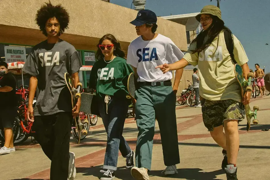 【WIND AND SEA】ストアスタッフ（大阪・アルバイト）スタッフ着用貸与のカバー写真