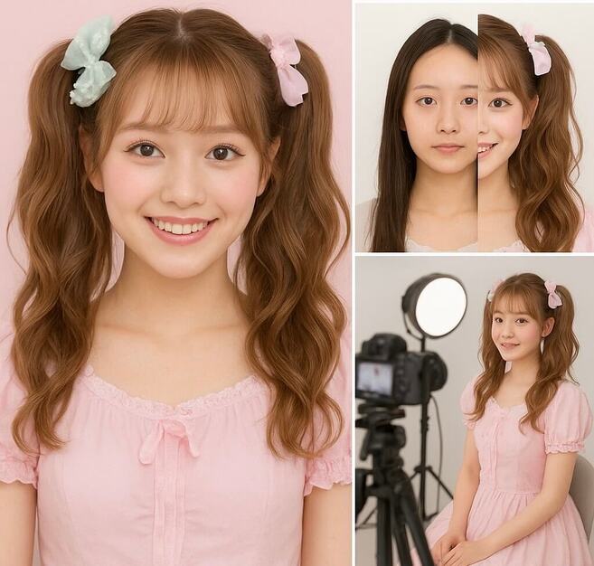 【大型広告イベントの現場】ガーリー・メルヘン系ヘアメイク｜次につながる実績作りにのカバー写真