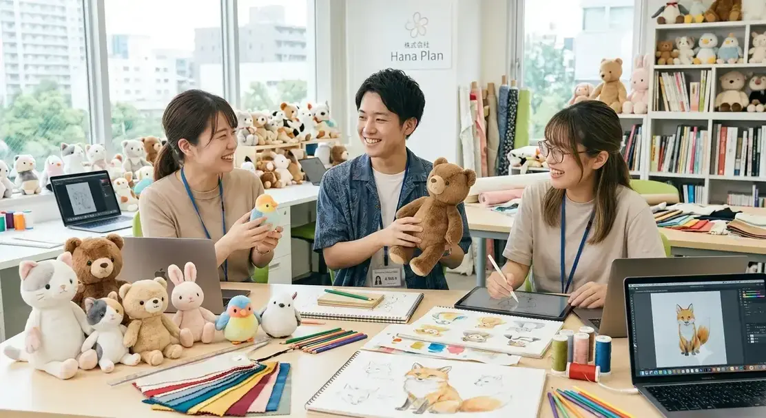 【雑貨商品企画｜南青山】ニット専門のOEM・ODM｜賞与あり／フレックス制のカバー写真